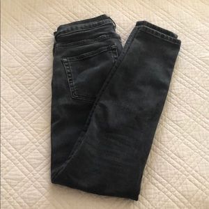 Everlane Washed Black Skinny Jeans